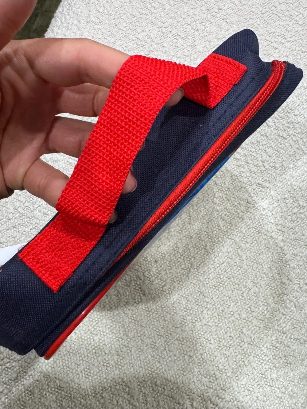 NWT Marvel Kids Red & Blue Avengers Lunch Bag